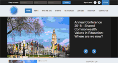 Desktop Screenshot of cecomm.org.uk